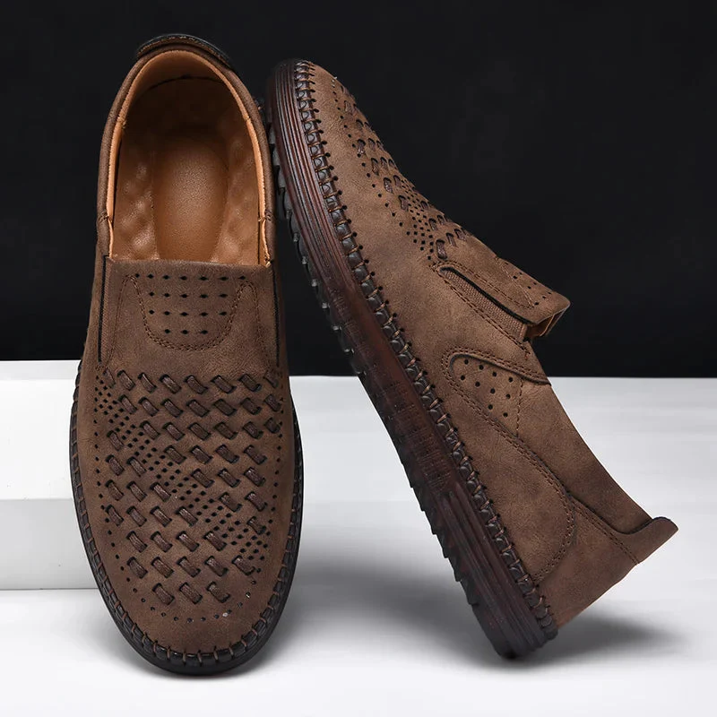 Wade Men's Slip-On Shoes | Genuine Leather