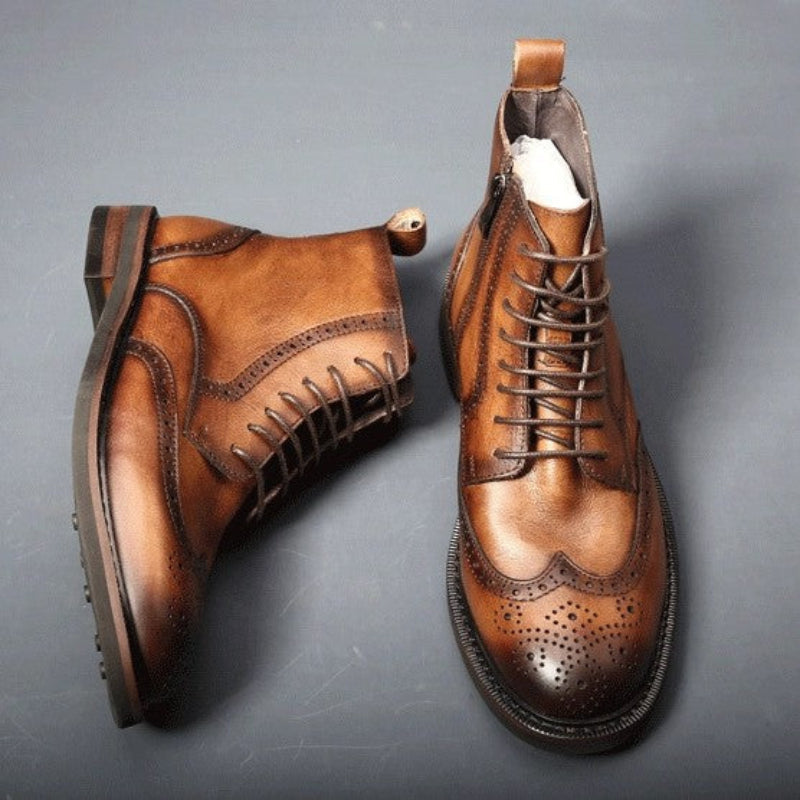 Benson Men's Boots | Authentic Leather