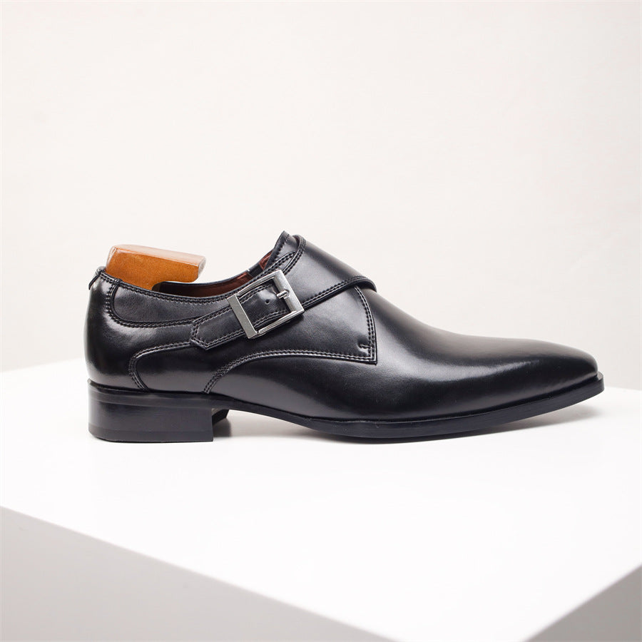 Eliot — Genuine Leather Dress Shoes with Cushioned Comfort