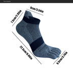 Men’s Toe Socks — Breathable Low-Cut Socks with Toe Separation Design
