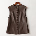 Ava Women's Leather Jacket | Premium Quality, Snug Fit