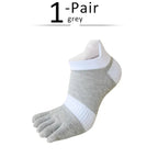 Men’s Toe Socks — Breathable Low-Cut Socks with Toe Separation Design