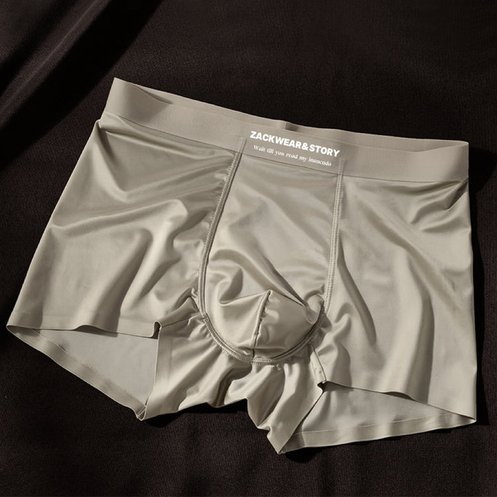 ZACKWEAR &amp; STORY - Glacier Silk Ease Boxers