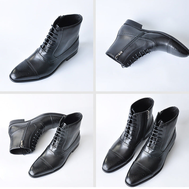 Varloxi — Durable Leather Boots with Comfortable Fit for All-Day Wear