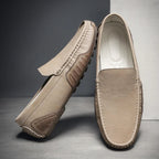 Renly Loafers — Men's Genuine Leather Dress Shoes with Breathable Comfort