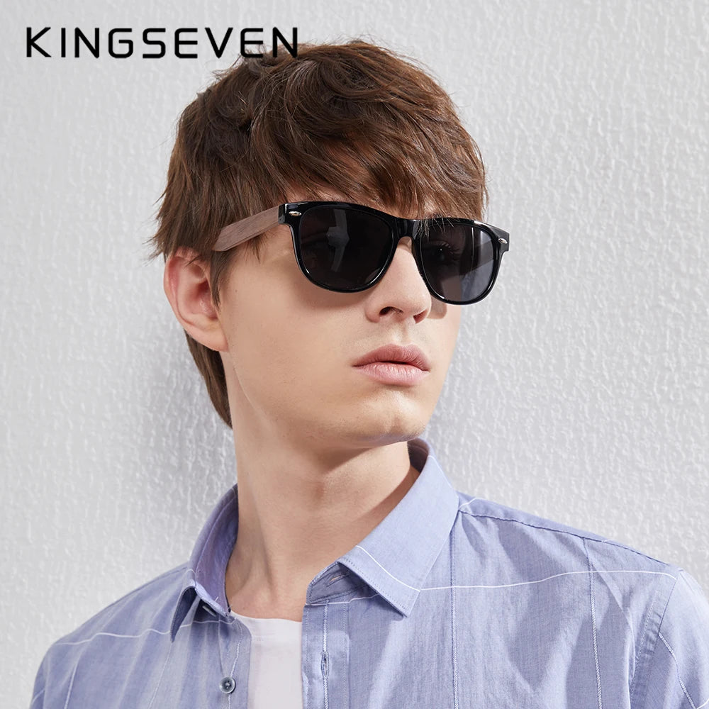 Original Polarized™ — Sleek Wood Frames, Glare-Free Vision