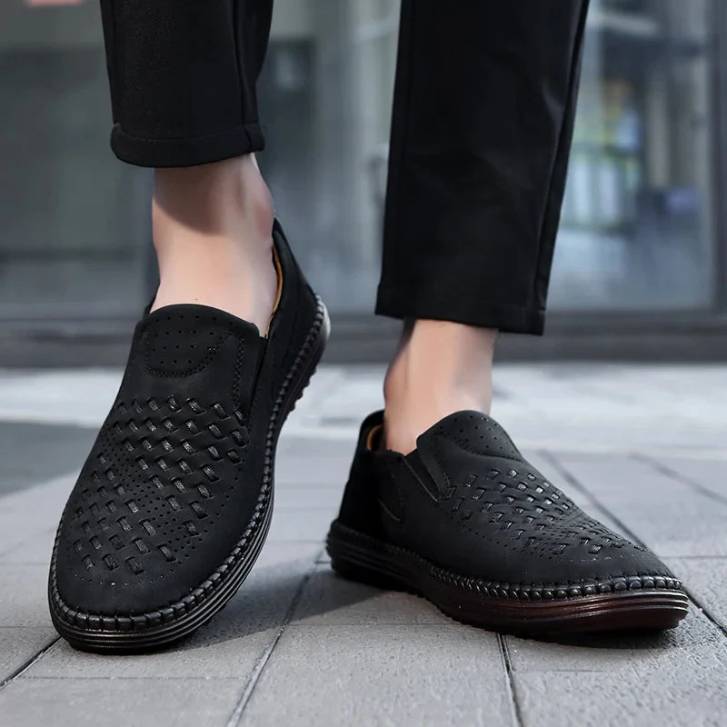 Wade Men's Slip-On Shoes | Genuine Leather