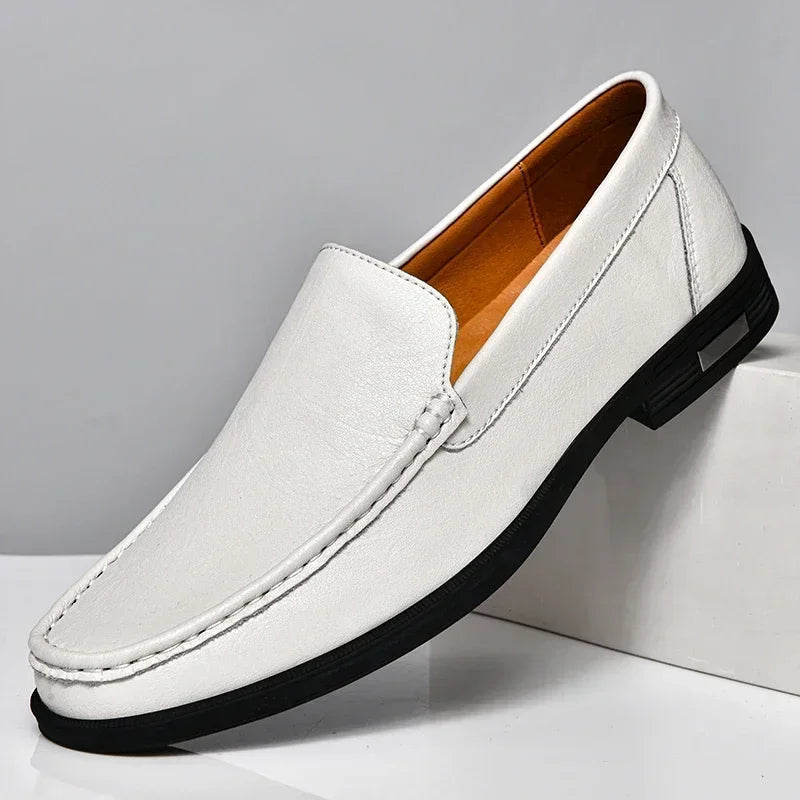 Alvaro - Genuine Leather Slip-On Shoes