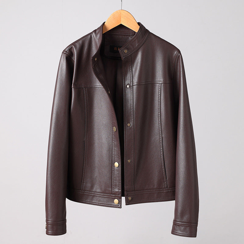 SHARON™ LEATHER COAT