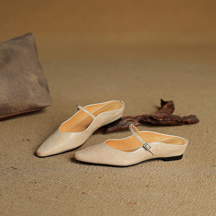 Bella Women's Mules | Genuine Leather, Comfortable Design