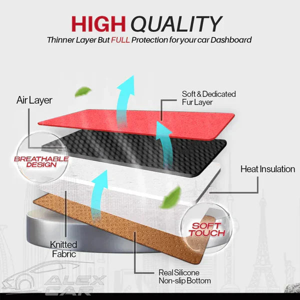 Apex Dashboard Mat | Custom Fit Car Dashboard Cover, UV Protection, Non-Slip 2