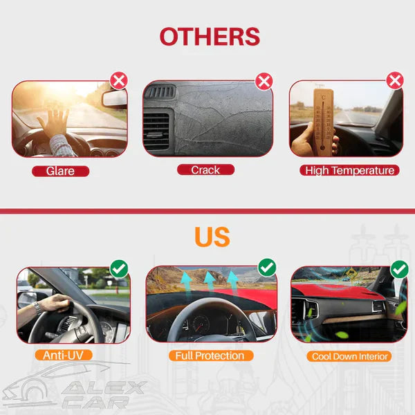 Apex Dashboard Mat | Custom Fit Car Dashboard Cover, UV Protection, Non-Slip 4