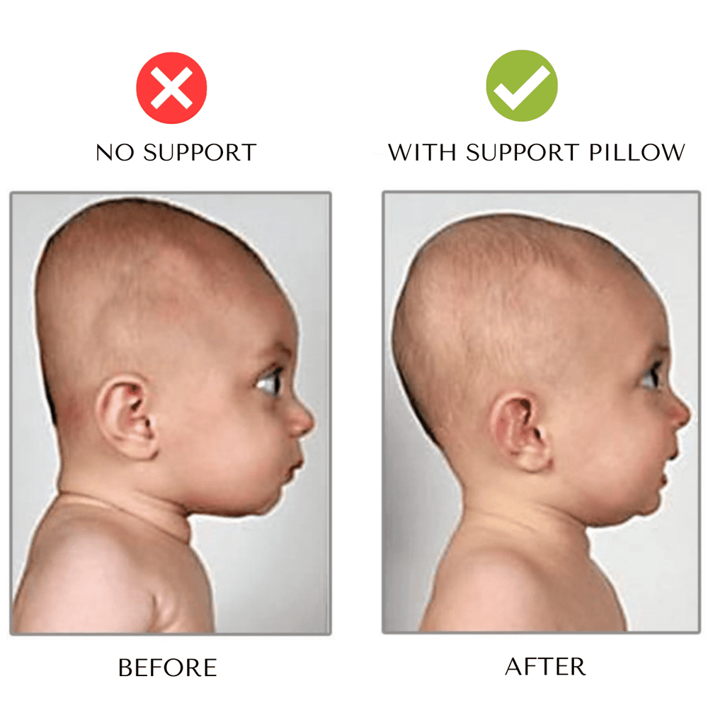 Baba Baby Pillow | Soft, Breathable Neck Support for Healthy Sleep 1