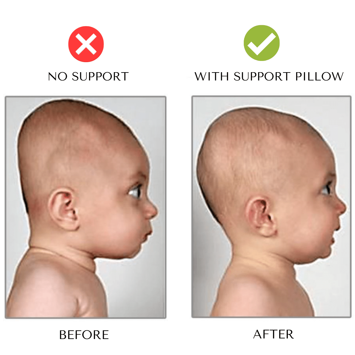 Baba Baby Pillow | Soft, Breathable Neck Support for Healthy Sleep 1