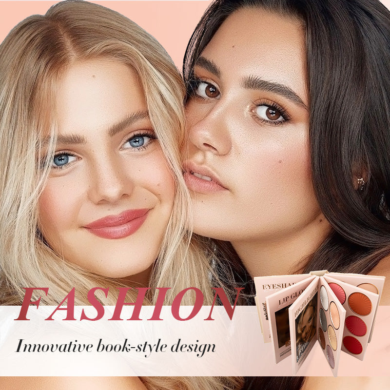 Bella Eyeshadow Palette | 67 Highly Pigmented Shades, Book-Style Design 5
