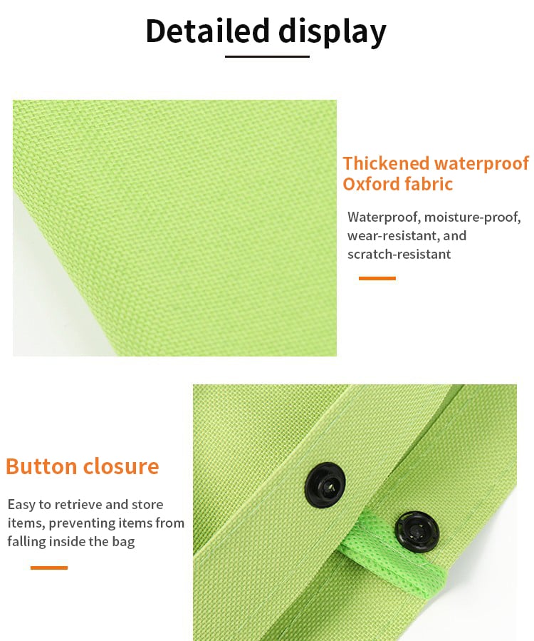 Breeze Folding Shopping Bag | Eco-Friendly, Large Capacity, Hidden Wheels 6