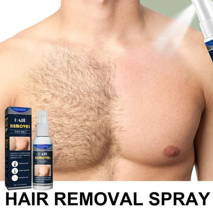 Breezy Hair Removal Spray for Men | Pain-Free, Nourishing Formula 2