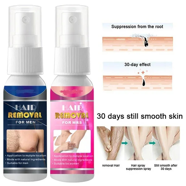 Breezy Hair Removal Spray for Men | Pain-Free, Nourishing Formula 7