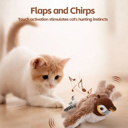 Buzzy BirdBuddy Cat Toy | Interactive, USB Rechargeable 1