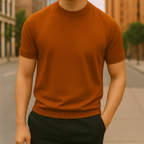 Meri Men's Fitted Tee | Merino Wool Blend