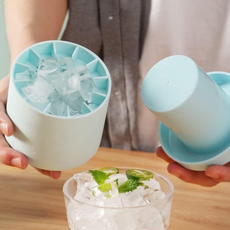 CryoPop Ice Cube Mold | Easy-Pop Silicone Ice Tray, Cylinder-Shaped 2