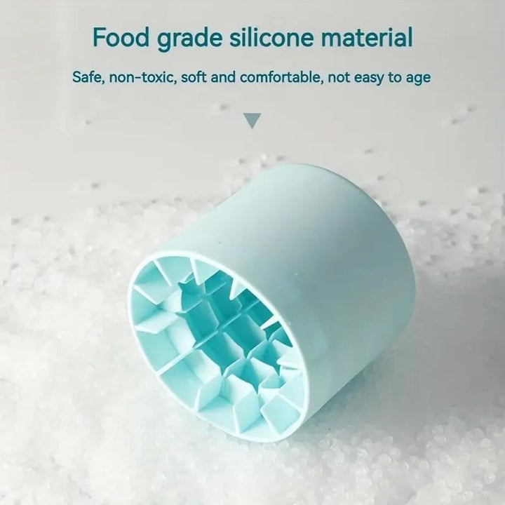 CryoPop Ice Cube Mold | Easy-Pop Silicone Ice Tray, Cylinder-Shaped 3