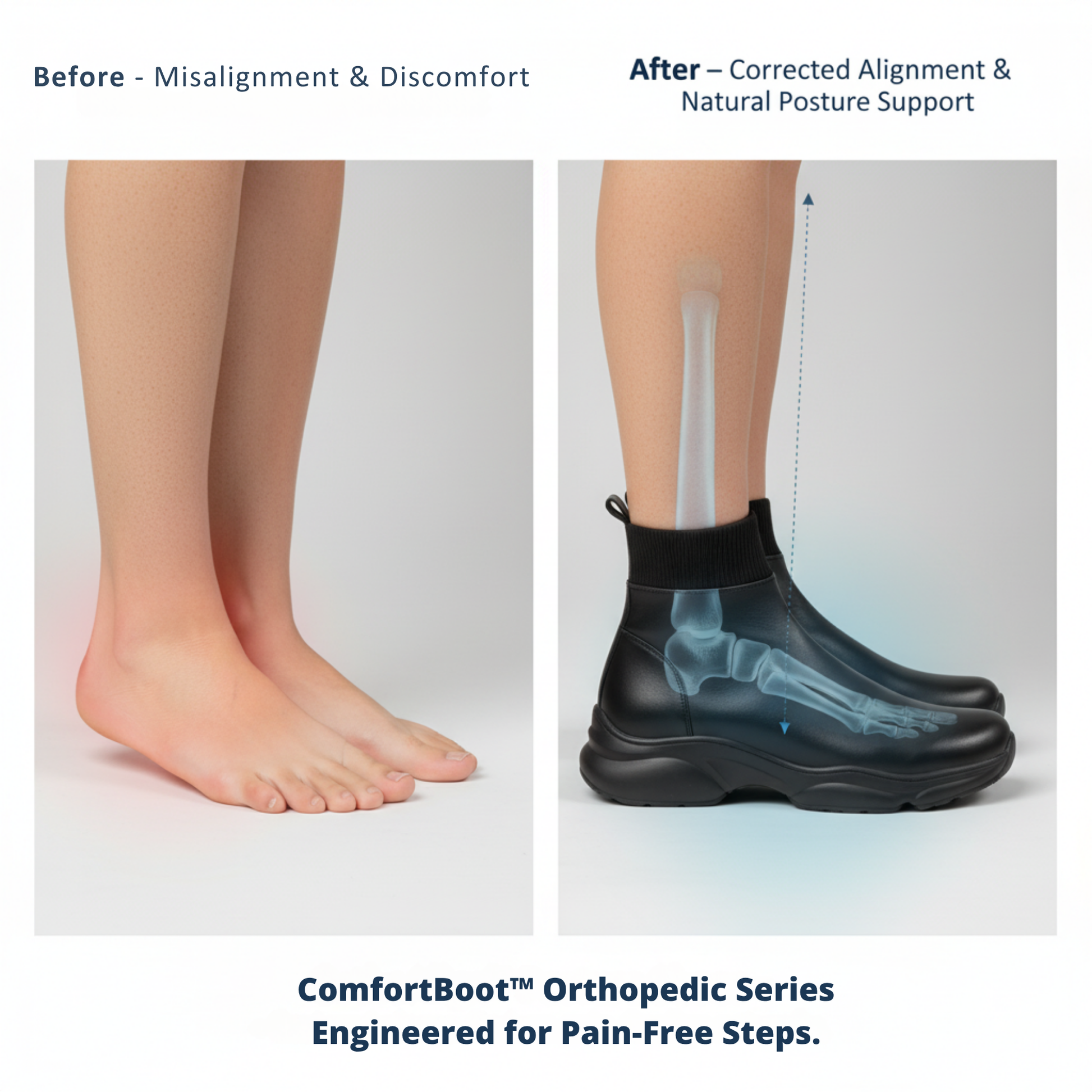 Cura Ortho Boots | Orthopedic Support, Enhanced Stability 2