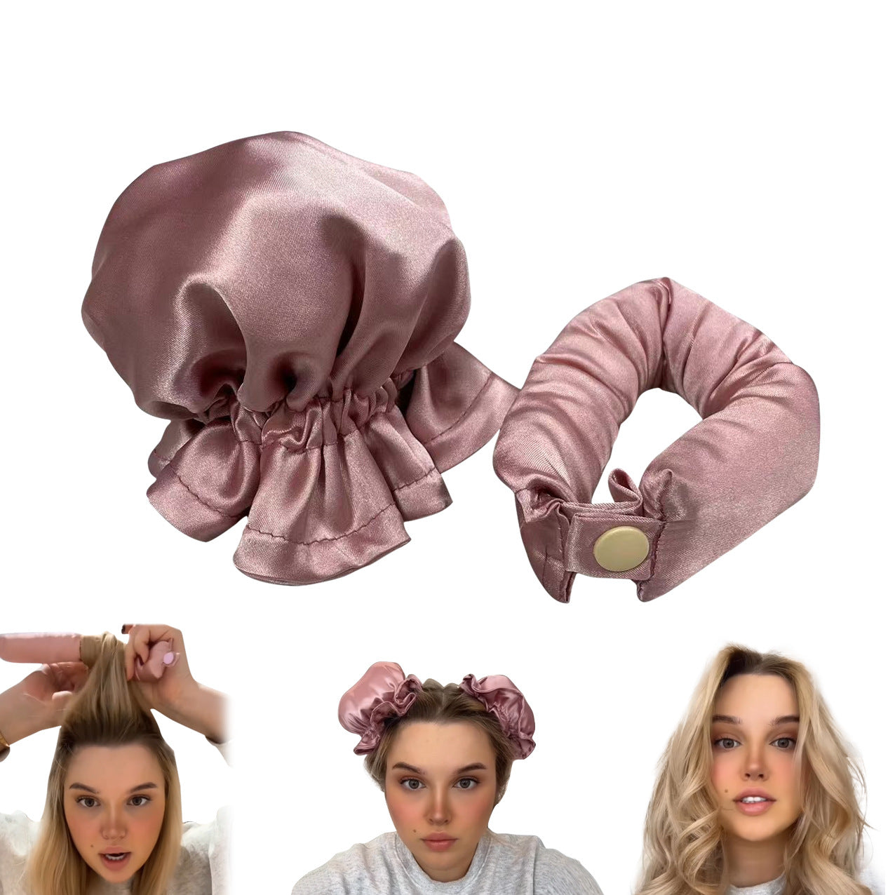 Dazzle Curl Styler | Heatless, Comfortable Overnight Curls 2