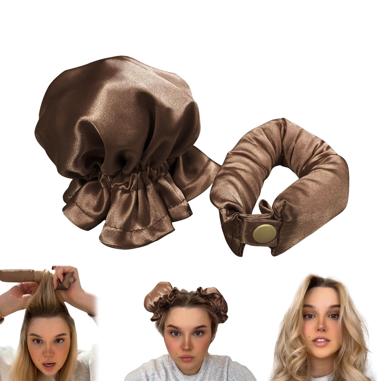 Dazzle Curl Styler | Heatless, Comfortable Overnight Curls 5