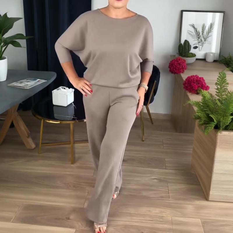 Elysian Women's Set | Soft Loungewear Cardigan, Top, and Pants 7