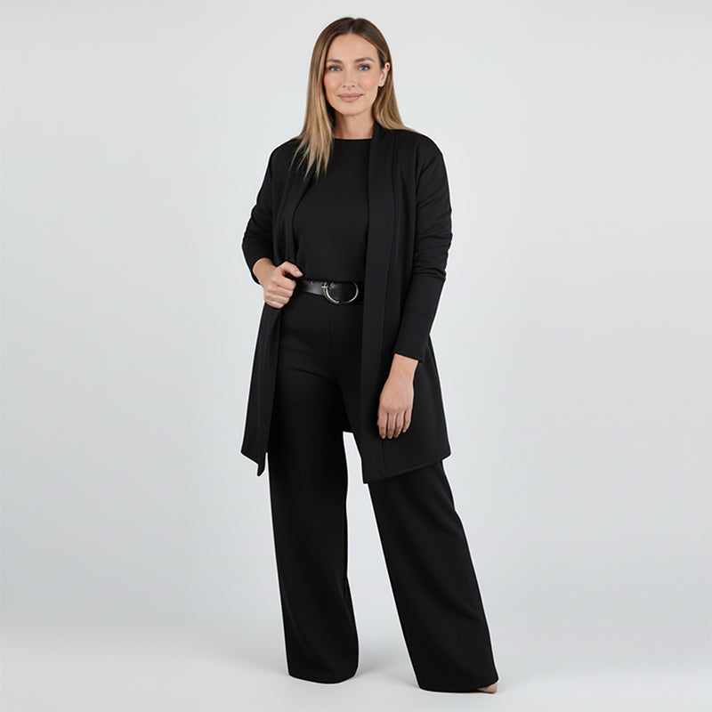Elysian Women's Set | Soft Loungewear Cardigan, Top, and Pants 9