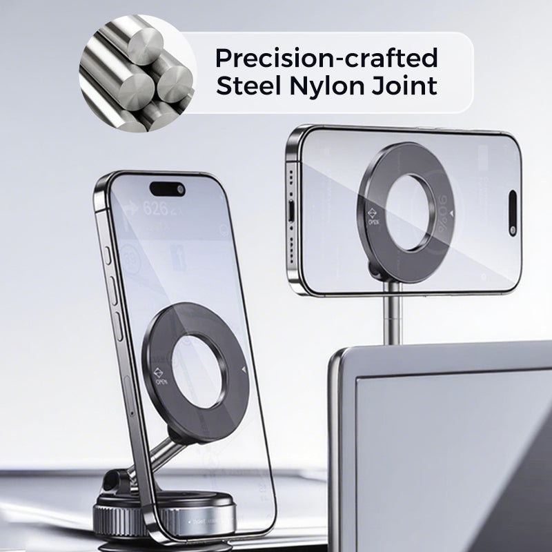 Falcon Car Phone Holder | Foldable Magnetic Design, Universal Fit 4