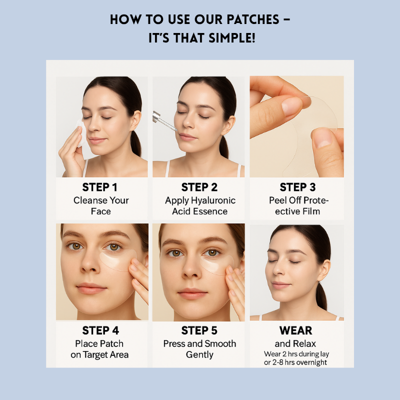 Fina Silicone Wrinkle Patches | Best Eye Anti-Wrinkle Skin Strips 6