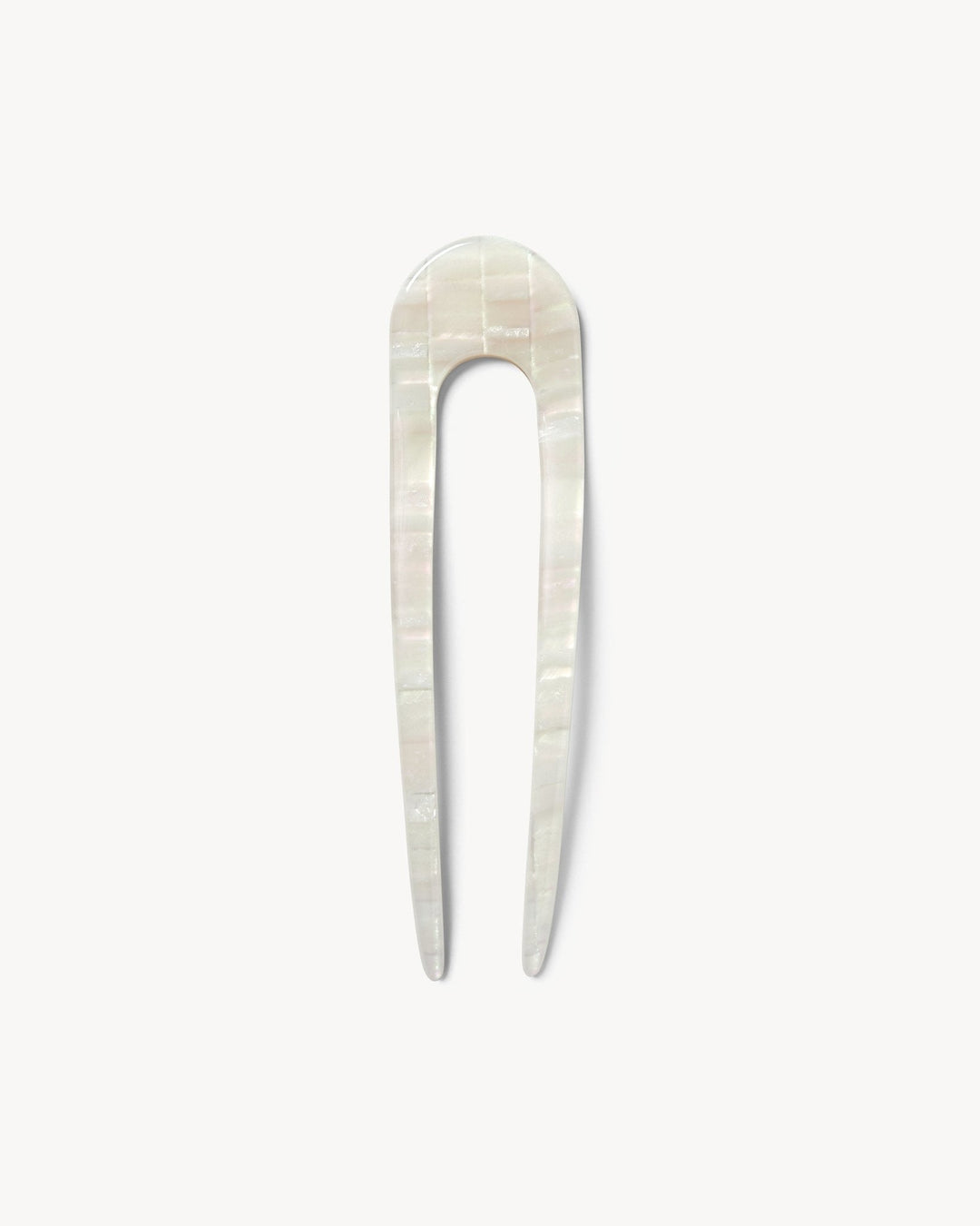 Fleur Hair Pin | Hand-Sculpted Italian Acetate, Opalite Shell Design 0