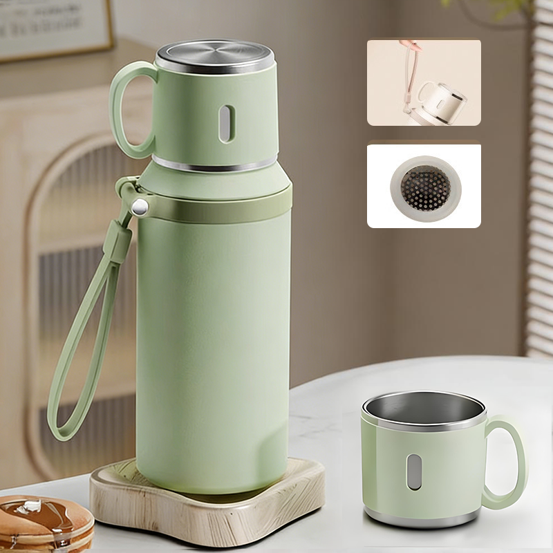 Frost Insulated Water Bottle | Stainless Steel, Vacuum-Sealed with Dual-Purpose Lid 11
