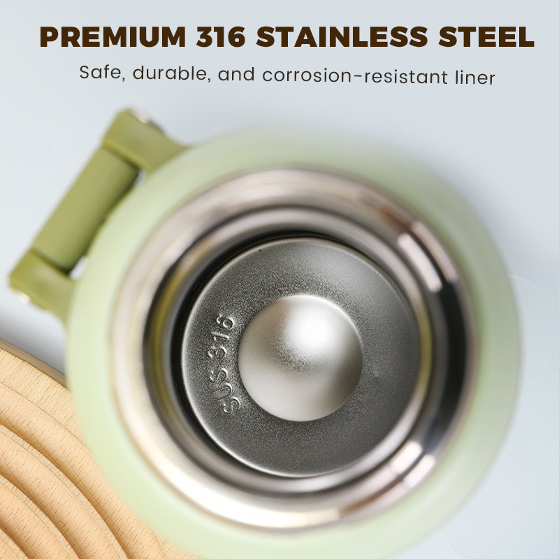 Frost Insulated Water Bottle | Stainless Steel, Vacuum-Sealed with Dual-Purpose Lid 5