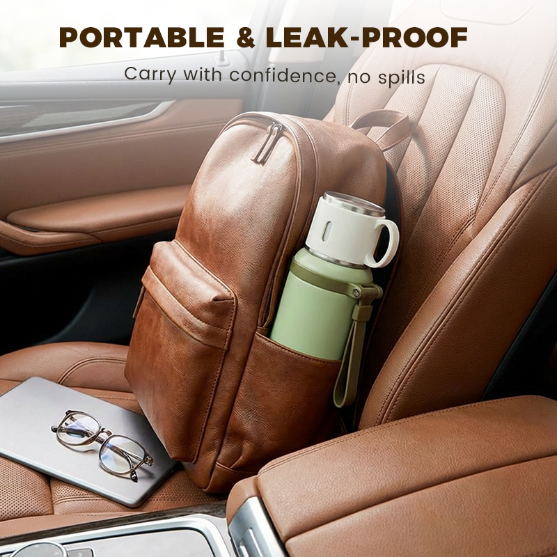 Frost Insulated Water Bottle | Stainless Steel, Vacuum-Sealed with Dual-Purpose Lid 6