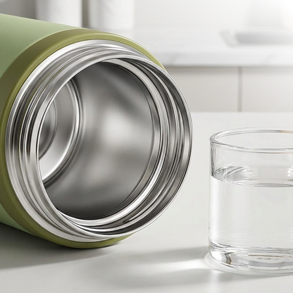 Frost Insulated Water Bottle | Stainless Steel, Vacuum-Sealed with Dual-Purpose Lid 8