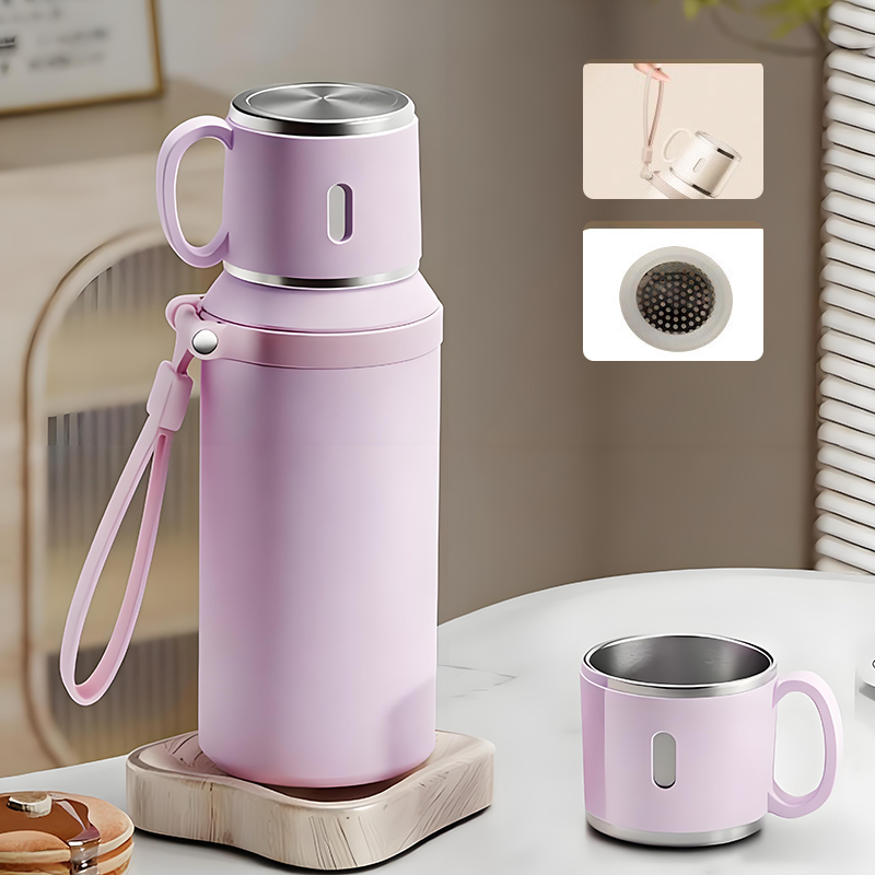 Frost Insulated Water Bottle | Stainless Steel, Vacuum-Sealed with Dual-Purpose Lid 9