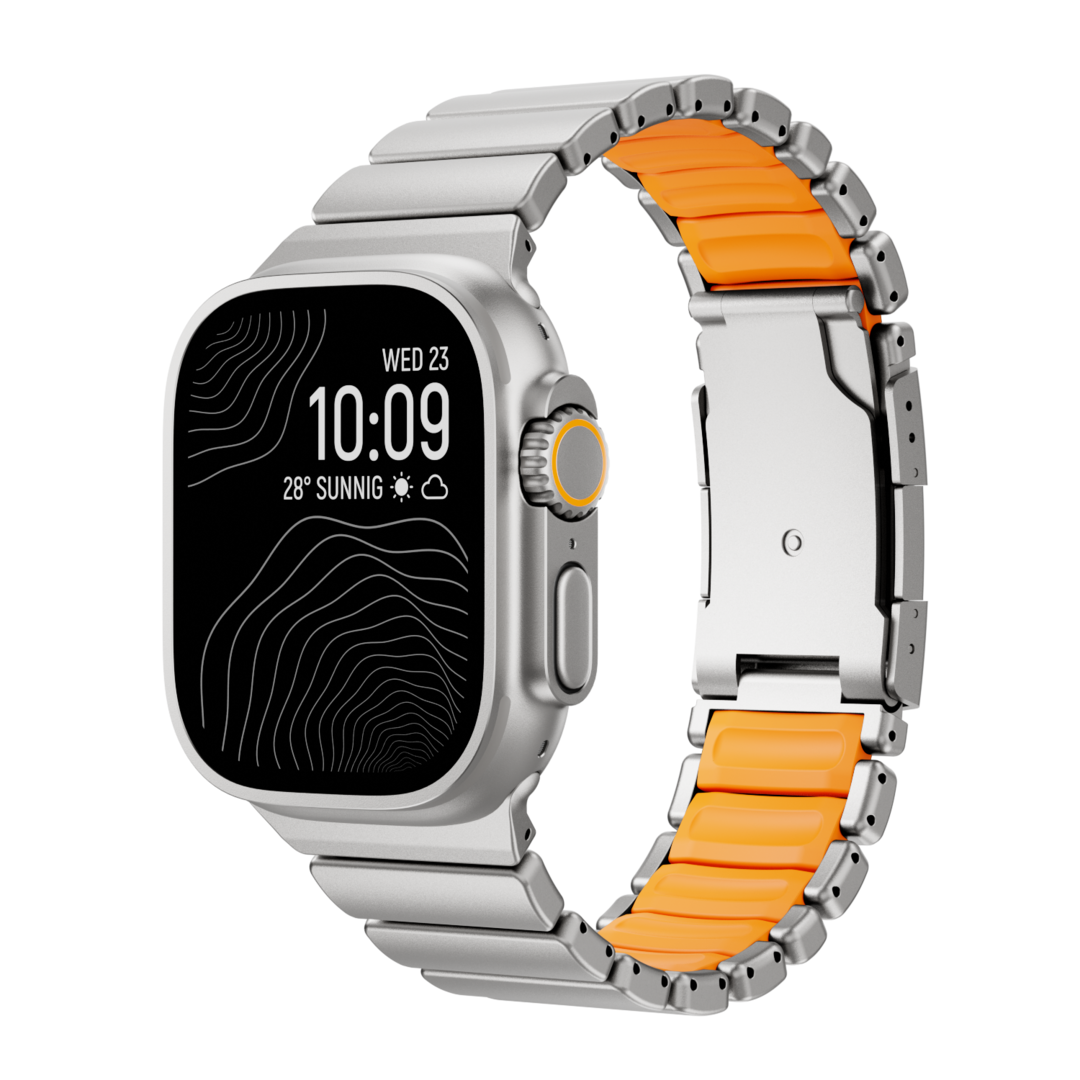 Garnet Titanium Watch Band | Durable, Water-Resistant for Apple Watch Ultra 0