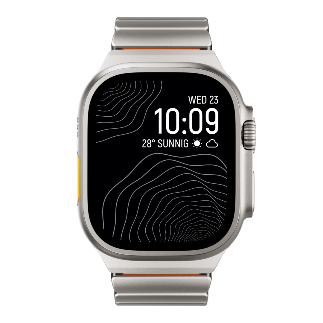 Garnet Titanium Watch Band | Durable, Water-Resistant for Apple Watch Ultra 7