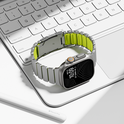 Garnet Titanium Watch Band | Grade 5, Water-Resistant for Apple Watch Ultra 1