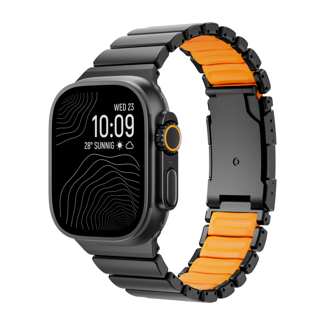Garnet Titanium Watch Band | Grade 5, Water-Resistant for Apple Watch Ultra 11