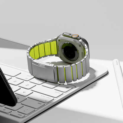Garnet Titanium Watch Band | Grade 5, Water-Resistant for Apple Watch Ultra 3