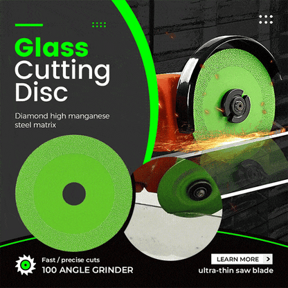 Glimmer Cutting Disc | Diamond Blade for Angle Grinder, Ultra-Thin, Fast Cuts 0