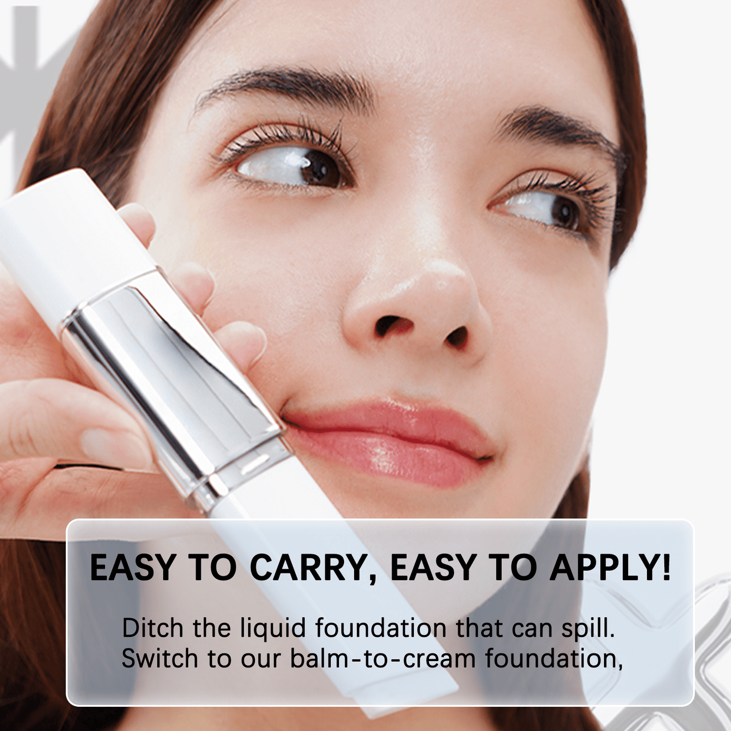 Glimmer Makeup Stick | Color-Adaptive, Hydrating Formula 2