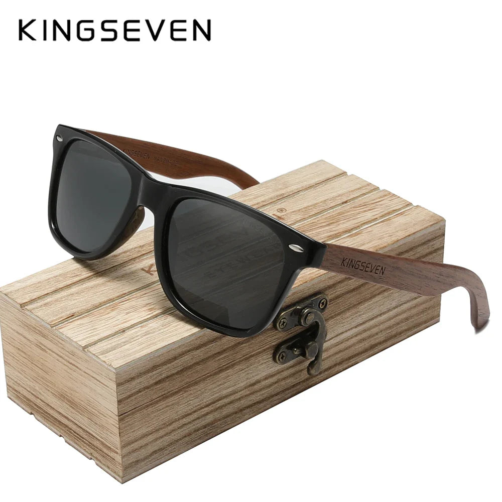 Original Polarized™ — Sleek Wood Frames, Glare-Free Vision