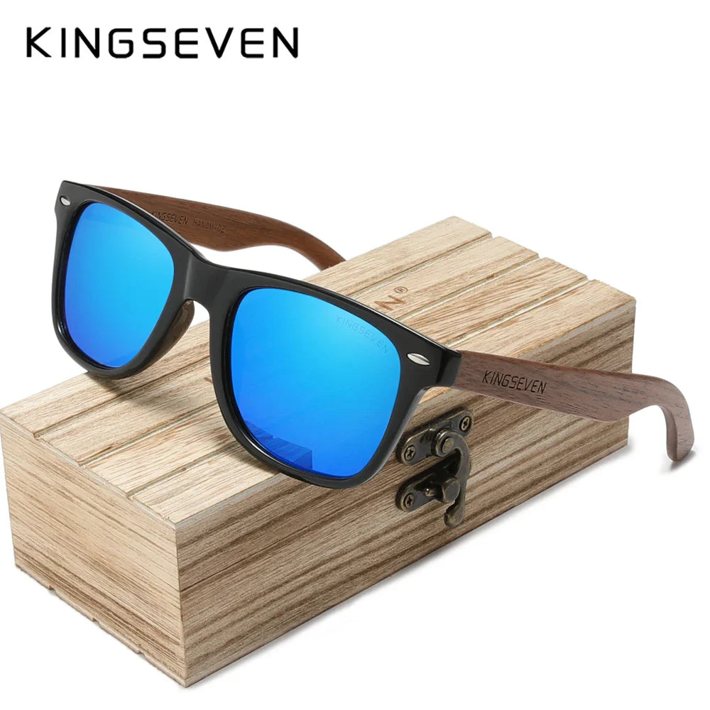 Original Polarized™ — Sleek Wood Frames, Glare-Free Vision