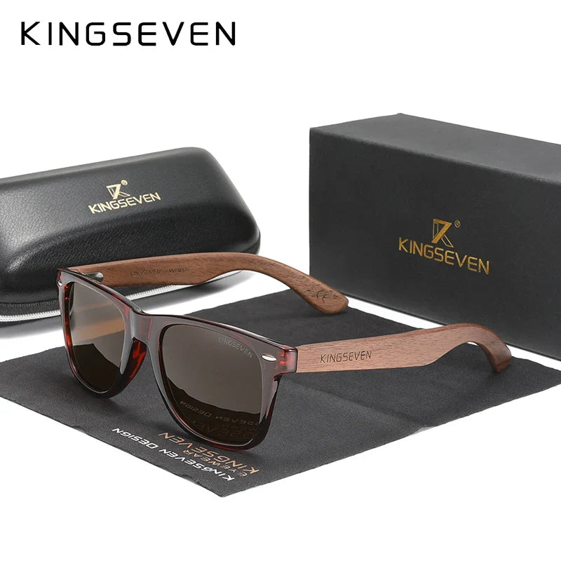 Original Polarized™ — Sleek Wood Frames, Glare-Free Vision