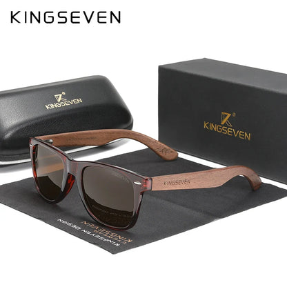 Original Polarized™ — Sleek Wood Frames, Glare-Free Vision